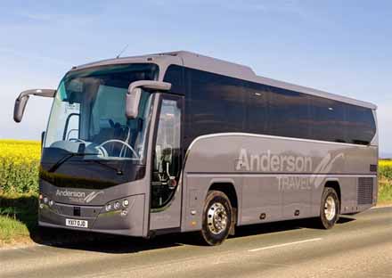 Plaxton Panther Cub Volvo B8R Anderson Travel